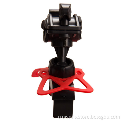 Motorcycle Bicycle bedside 360 degree plastic mobile phone holder